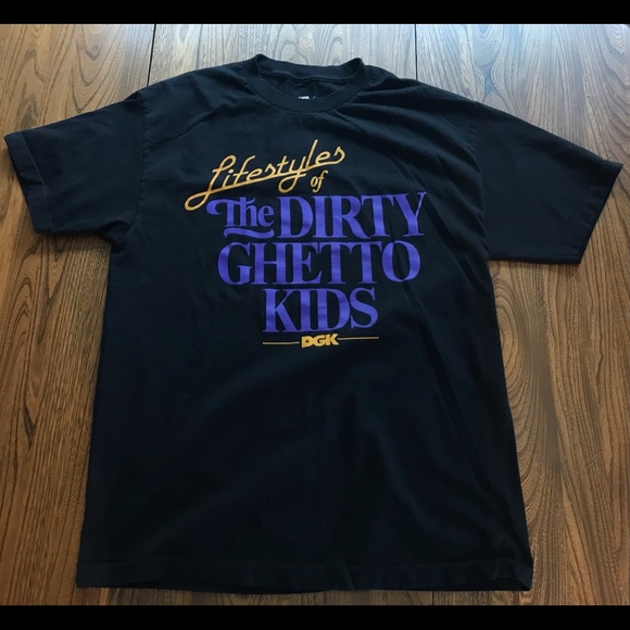 Kayo DGK Skate Lifestyles of The Dirty Ghetto Kids Large Shirt - Picture 1 of 4